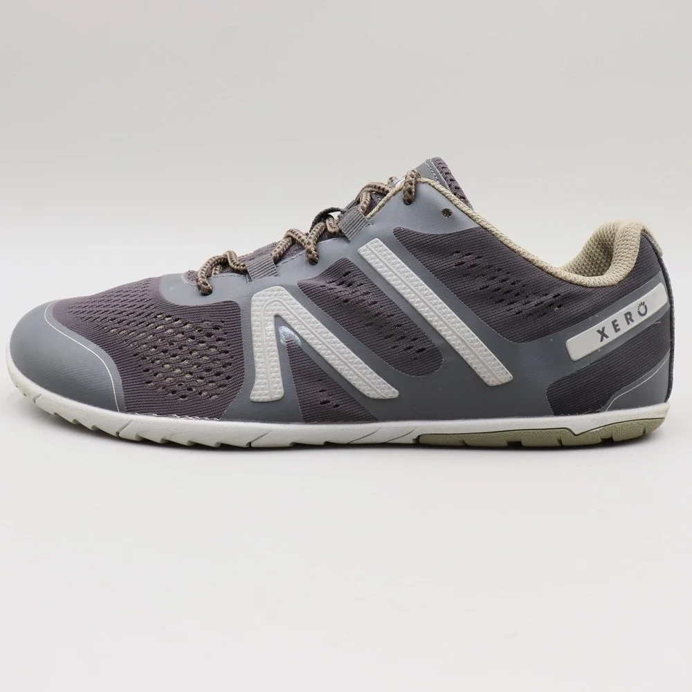 Xero Shoes HFS Mens Size 9.5 US Steel Gray Minimalist Running Shoes Barefoot